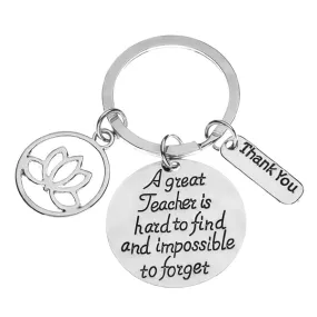 Yoga Teacher Keychain